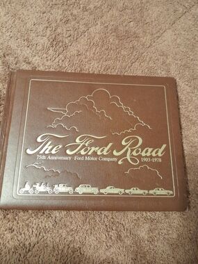 Vintage The Ford Road: 75th Anniversary – Ford Motor Company Book